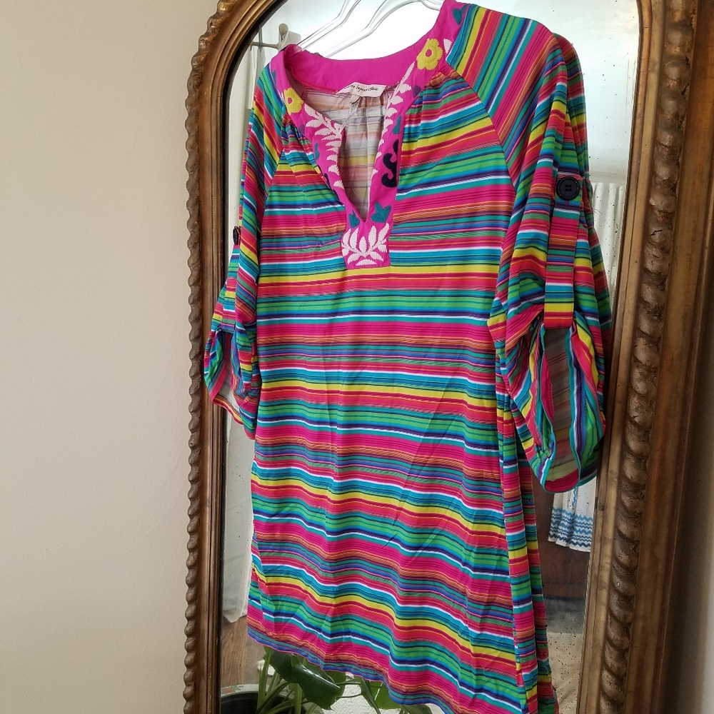 Nanette lepore tropical swim cover up